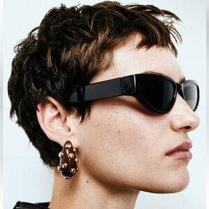 H&M Studded Dome Earrings